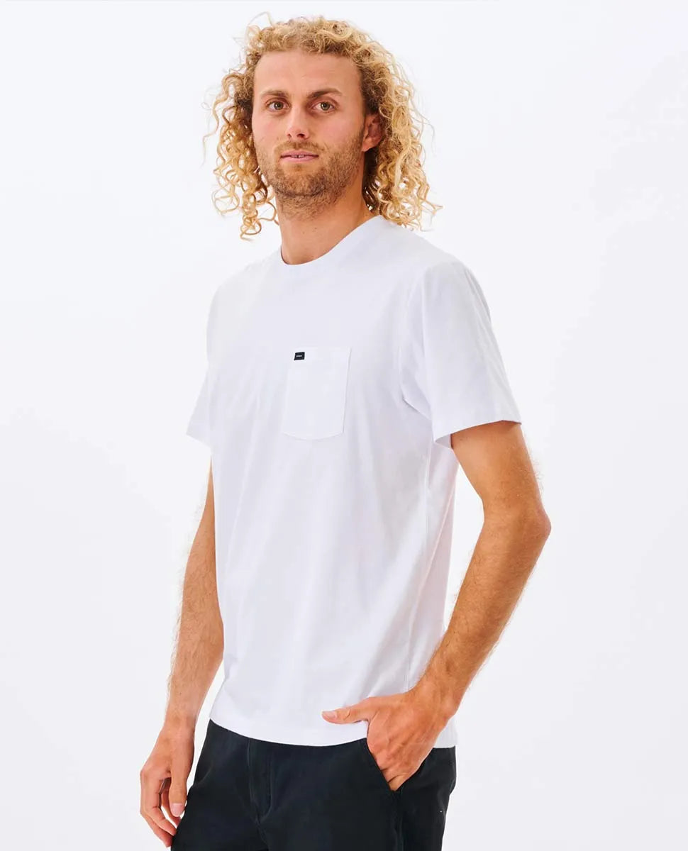 SHOP RIPCURL PLAIN POCKET TEE ONLINE WITH CHOZEN SURF