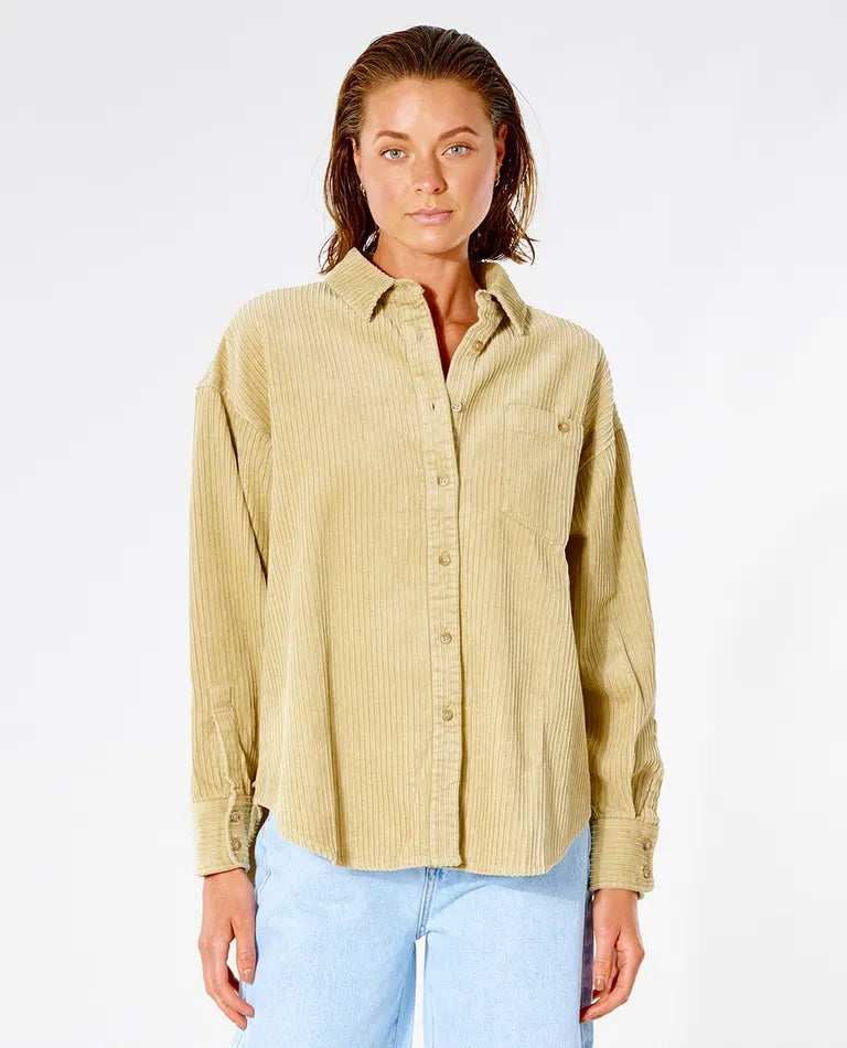 RIP CURL GOLDEN DAYS CORD SHIRT