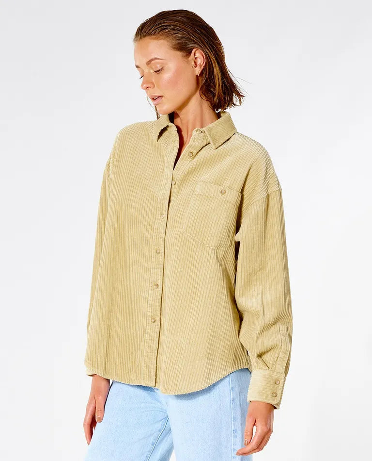 RIP CURL GOLDEN DAYS CORD SHIRT