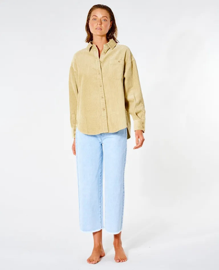 RIP CURL GOLDEN DAYS CORD SHIRT