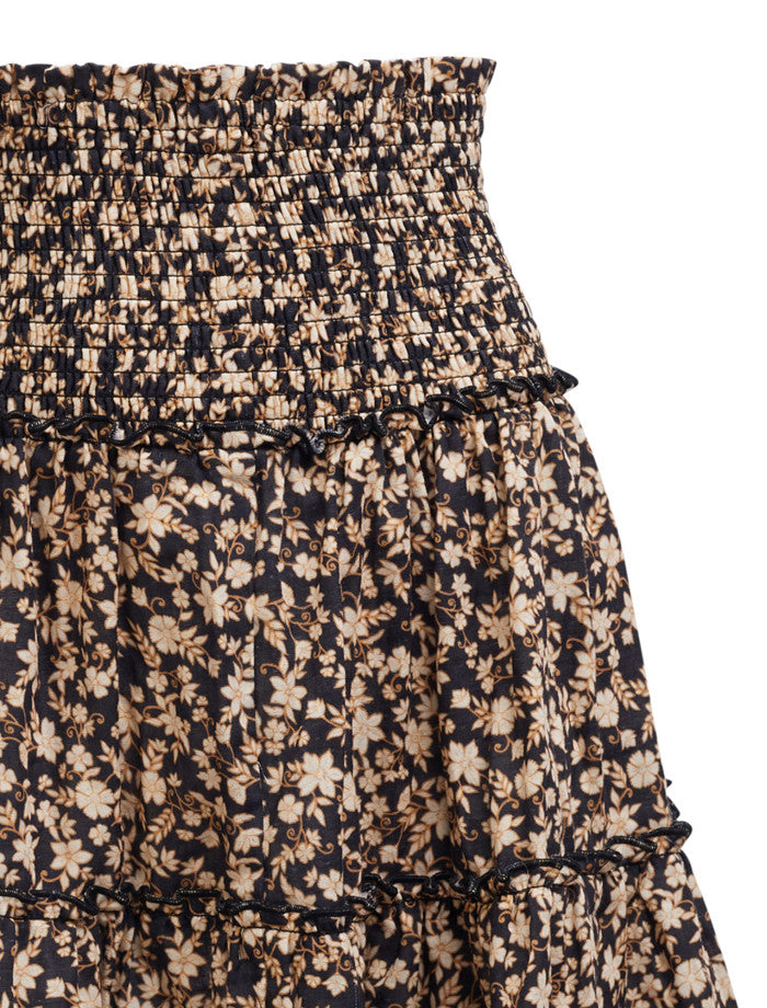 ALL ABOUT EVE HAZEL FLORAL MINI SKIRT