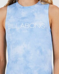 BILLABONG WAVE WASH DANCER ONE PIECE SWIMSUIT - BLUE