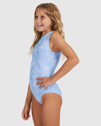 BILLABONG WAVE WASH DANCER ONE PIECE SWIMSUIT - BLUE