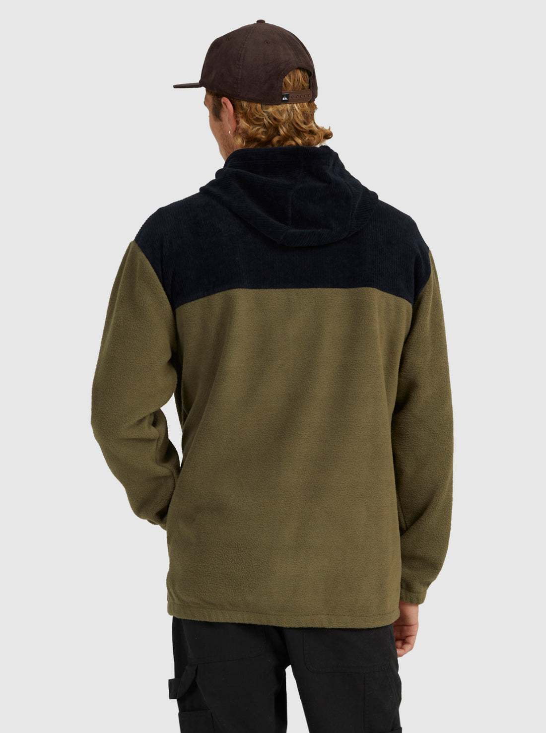 QUIKSILVER RURAL FLEECE HALF ZIP JACKET