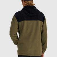 QUIKSILVER RURAL FLEECE HALF ZIP JACKET