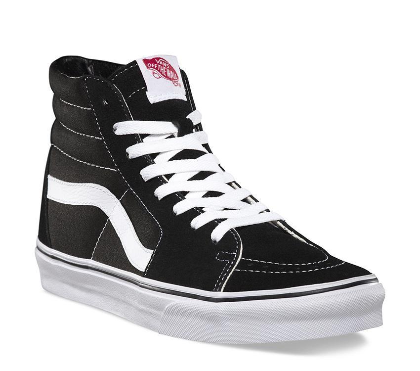 VANS SK8 HI BLACK/BLACK/WHITE